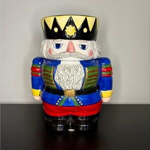 Block Whimsy Nutcracker Cookie Jar
